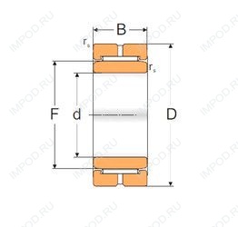 Подшипник 4074106У1