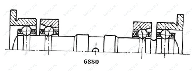 Подшипник 4-106052 ЮТП Подшипник 4-106052 ЮТП