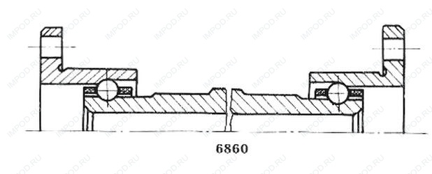 Подшипник 4-106054 ЮТП