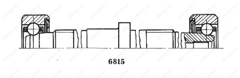 Подшипник 4-106065 ЮТ Подшипник 4-106065 ЮТ