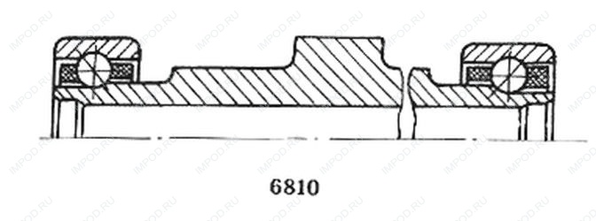 Подшипник 4-106082 Ю3ТП Подшипник 4-106082 Ю3ТП