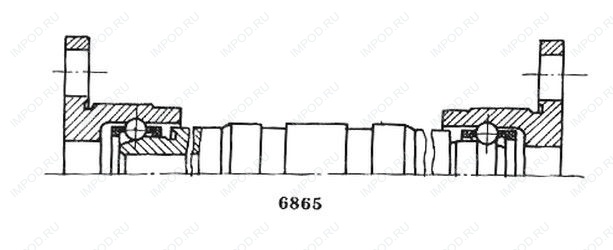 Подшипник 4-106085 Ю3Т Подшипник 4-106085 Ю3Т