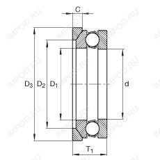 Подшипник 4114-AW Подшипник 4114-AW