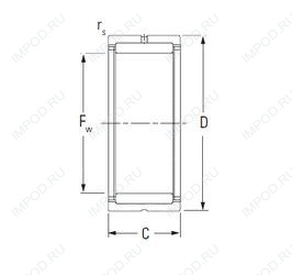 Подшипник 4136 Подшипник 4136