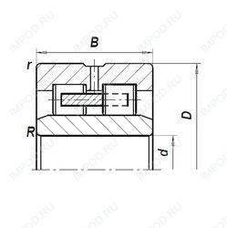 Подшипник 4162968КЛ Подшипник 4162968КЛ