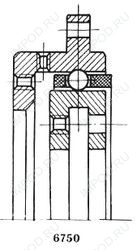 Подшипник 4-186724 Ю1Т Подшипник 4-186724 Ю1Т