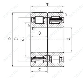 Подшипник 42512У2