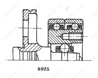 Подшипник 4-300095 К3П Подшипник 4-300095 К3П