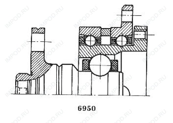 Подшипник 4-306098 ЮТ Подшипник 4-306098 ЮТ