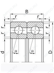 Подшипник 436209 Подшипник 436209