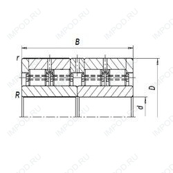 Подшипник 4428/750ХК