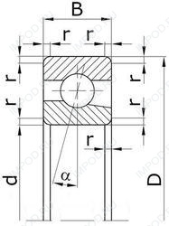 Подшипник 46027К