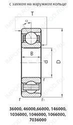 Подшипник 46210E5