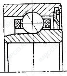 Подшипник 4-676076 ЮТ