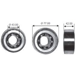 Подшипник 46T090804