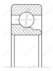 Подшипник 4-76258 ЮТ