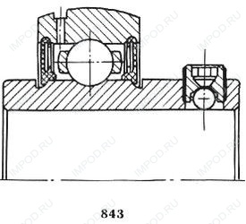 Подшипник 480904 Н1К7У