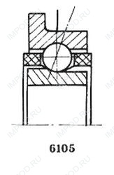 Подшипник 4-836076 ЮТ