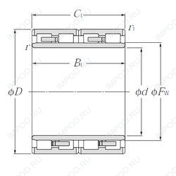 Подшипник 4R3818
