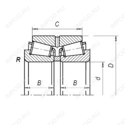 Подшипник 4-R-4199