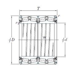 Подшипник 4TRS19B Подшипник 4TRS19B