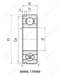 Подшипник 50706AEУ