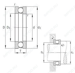 Подшипник 511/530-MP