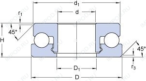 Подшипник 51201 V/HR11Q1 Подшипник 51201 V/HR11Q1