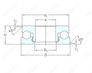 Подшипник 51201V/HR11T1 Подшипник 51201V/HR11T1