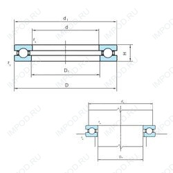Подшипник 51272