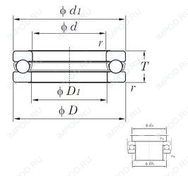 Подшипник 51292