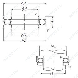 Подшипник 51428X