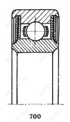 Подшипник 5-180206 Подшипник 5-180206
