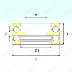 Подшипник 52224