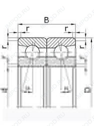 Подшипник 5-236203 Е Подшипник 5-236203 Е