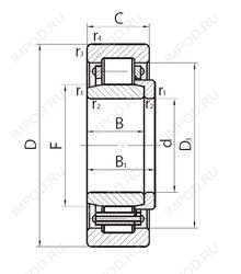 Подшипник 52726ЛМ2 Подшипник 52726ЛМ2