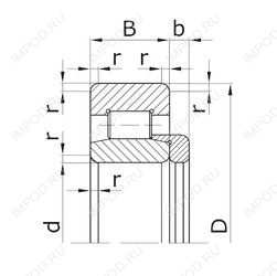Подшипник 52832 Подшипник 52832