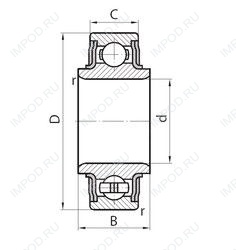 Подшипник 530209К Подшипник 530209К