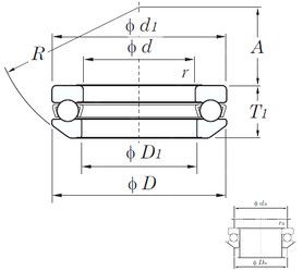 Подшипник 53336