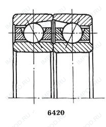 Подшипник 5-346206 Б1Т2