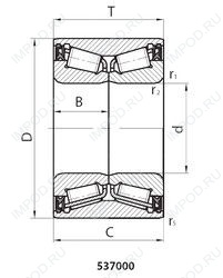 Подшипник 537810AC17