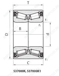 Подшипник 537909KC17