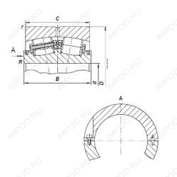 Подшипник 538/850ХК Подшипник 538/850ХК