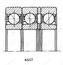 Подшипник 5-566318 Е2Ш2 Подшипник 5-566318 Е2Ш2