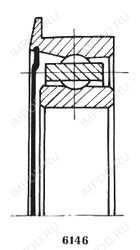 Подшипник 5-646077 ЮТ