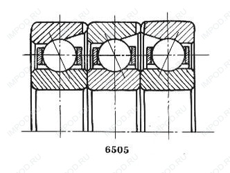 Подшипник 5-656312 Е1Ш2 Подшипник 5-656312 Е1Ш2