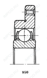 Подшипник 5-740702 Л Подшипник 5-740702 Л