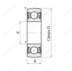 Подшипник 580204АК Подшипник 580204АК