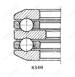 Подшипник 58712 Л