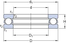Подшипник 591/1060 JR